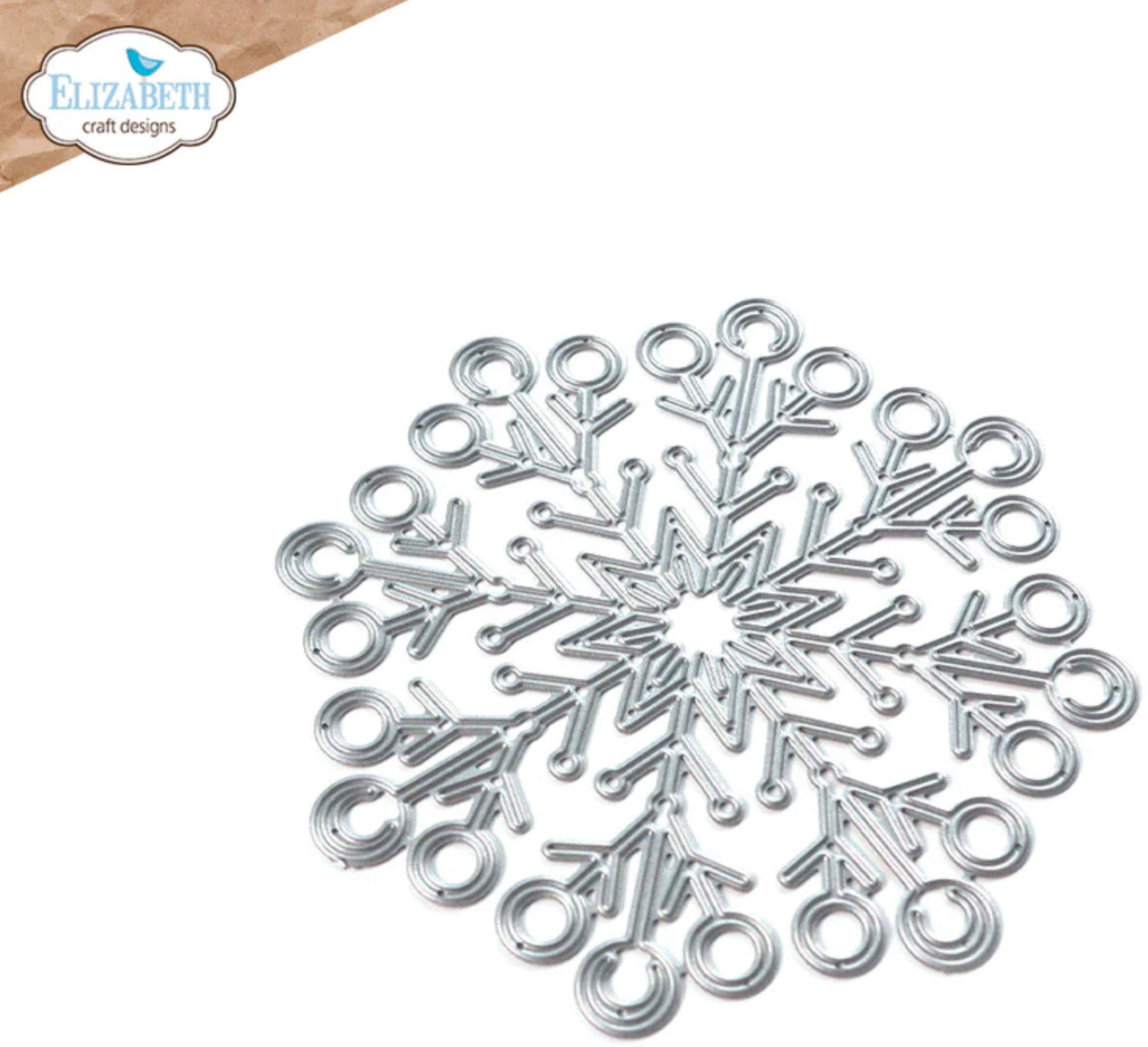 Elizabeth Craft Designs Snowflake Doily Metal Die
